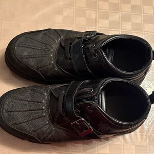 U.S. Polo Assn. Men's Black Snow Boots